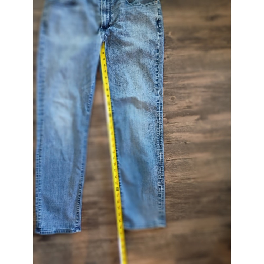 Lucky Brand 410 Athletic Slim Mens Jeans Light Wash 36x32 Blue Denim - Picture 7 of 10